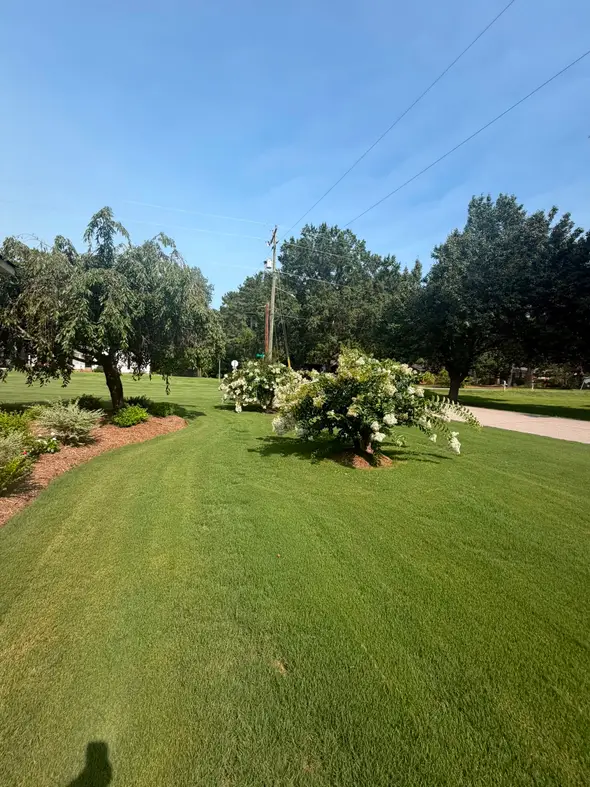 Lawn care and landscaping project completed by Summertime Lawn & Landscaping